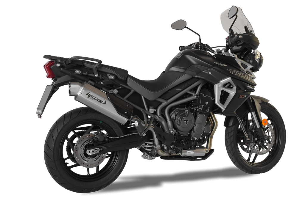 HP Corse Exhaust 4-track R Titanium Triumph Tiger 800 XC 2015-2017