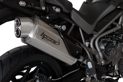 HP Corse Exhaust 4-track R Titanium Triumph Tiger 800 XC 2015-2017