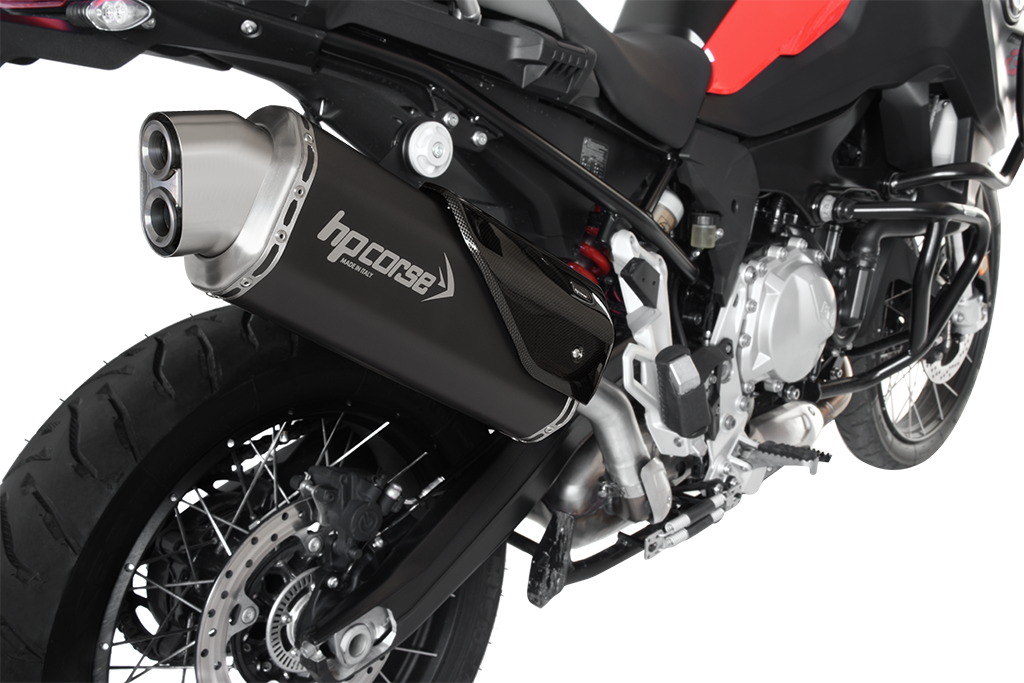 HP Corse Exhaust 4-track R Black BMW F 850 ​​GS 2018-2020