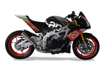 HP Corse Exhaust GP07 Satin Aprilia Tuono V4 2017-2018