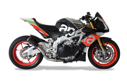 HP Corse Exhaust GP07 Satin Aprilia Tuono V4 2017-2018