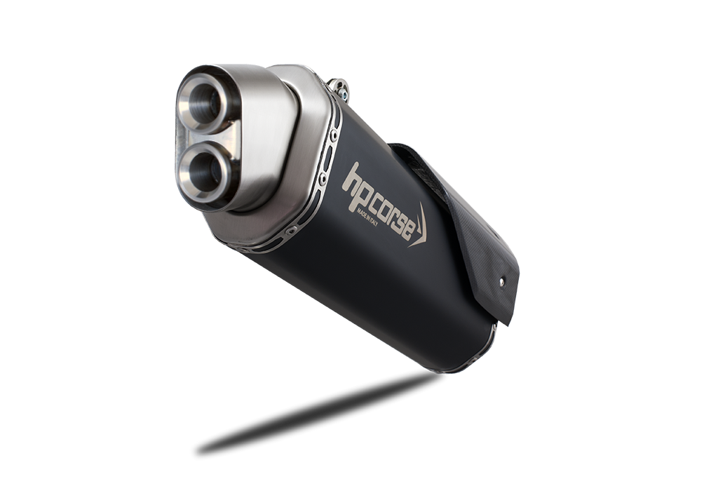 HP Corse Exhaust 4-track R Black KTM Adventure 1090 2017-2018
