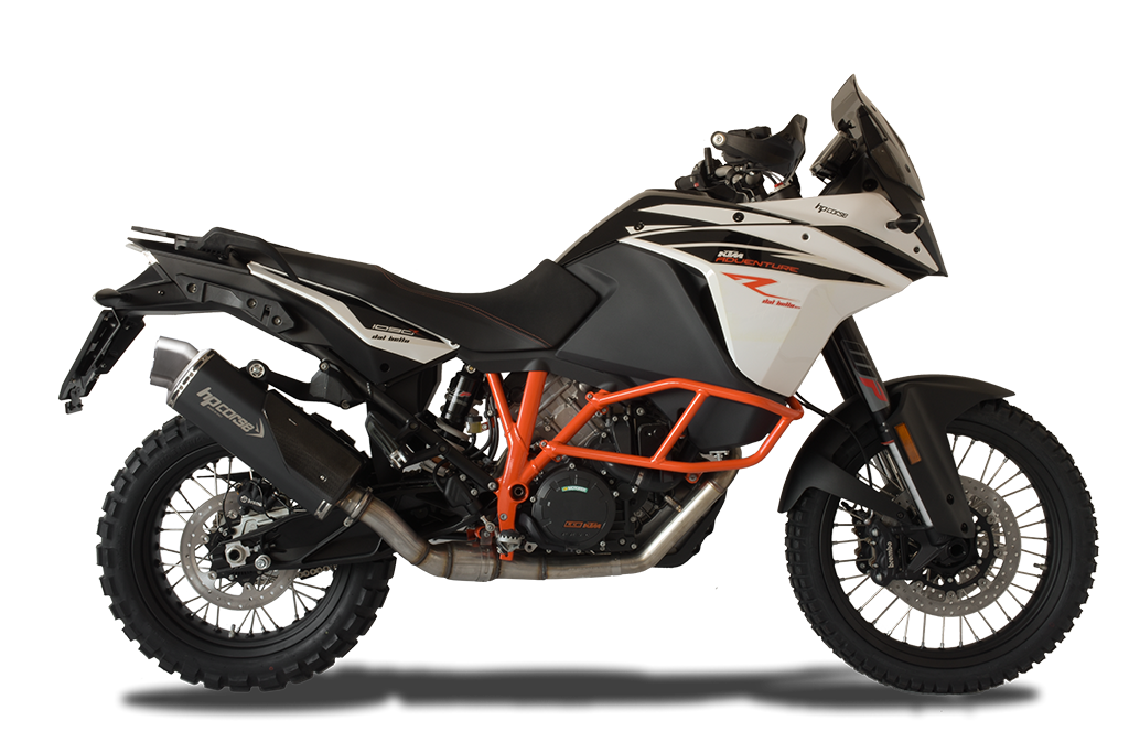 HP Corse Exhaust 4-track R Black KTM Adventure 1090 2017-2018