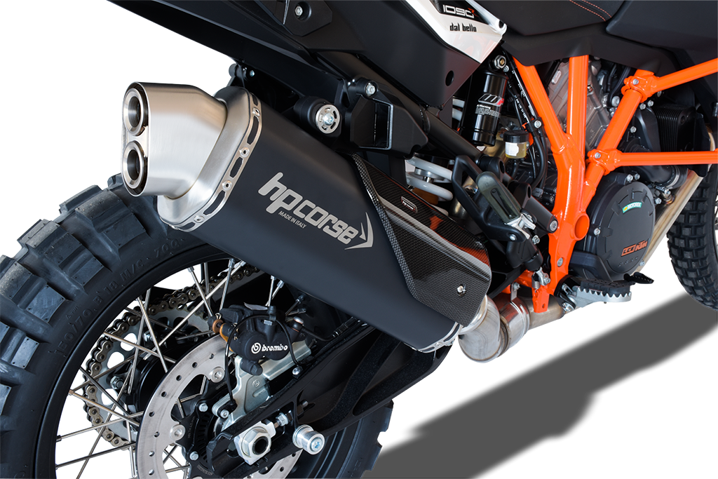 HP Corse Exhaust 4-track R Black KTM Adventure 1090 2017-2018
