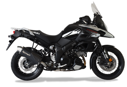 HP Corse Exhaust 4-track R Black Suzuki V-Strom 1000 2017-2020