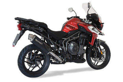HP Corse Exhaust 4-track R Black Triumph Tiger 1200 XRT 2018-2020
