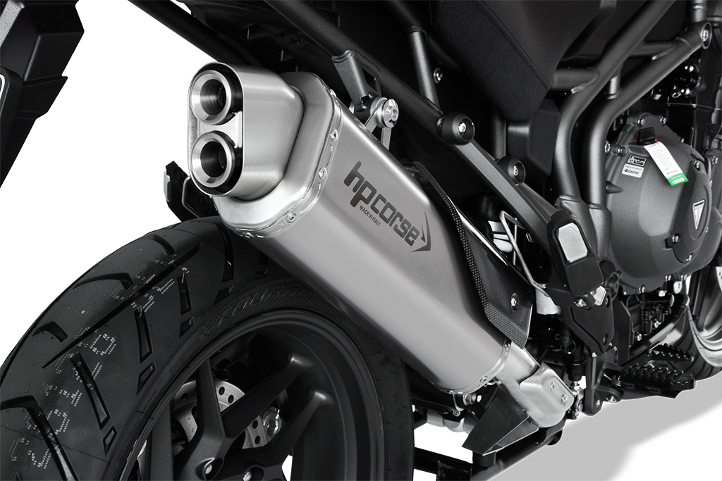 HP Corse Exhaust 4-track R Titanium Triumph Tiger 1200 XCA 2018-2020