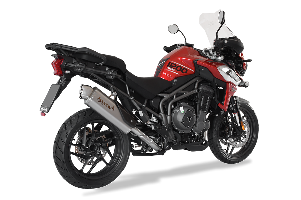 HP Corse Exhaust 4-track R Titanium Triumph Tiger 1200 XCA 2018-2020