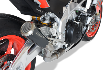 HP Corse Exhaust GP07 Satin Aprilia Tuono V4 2017-2018