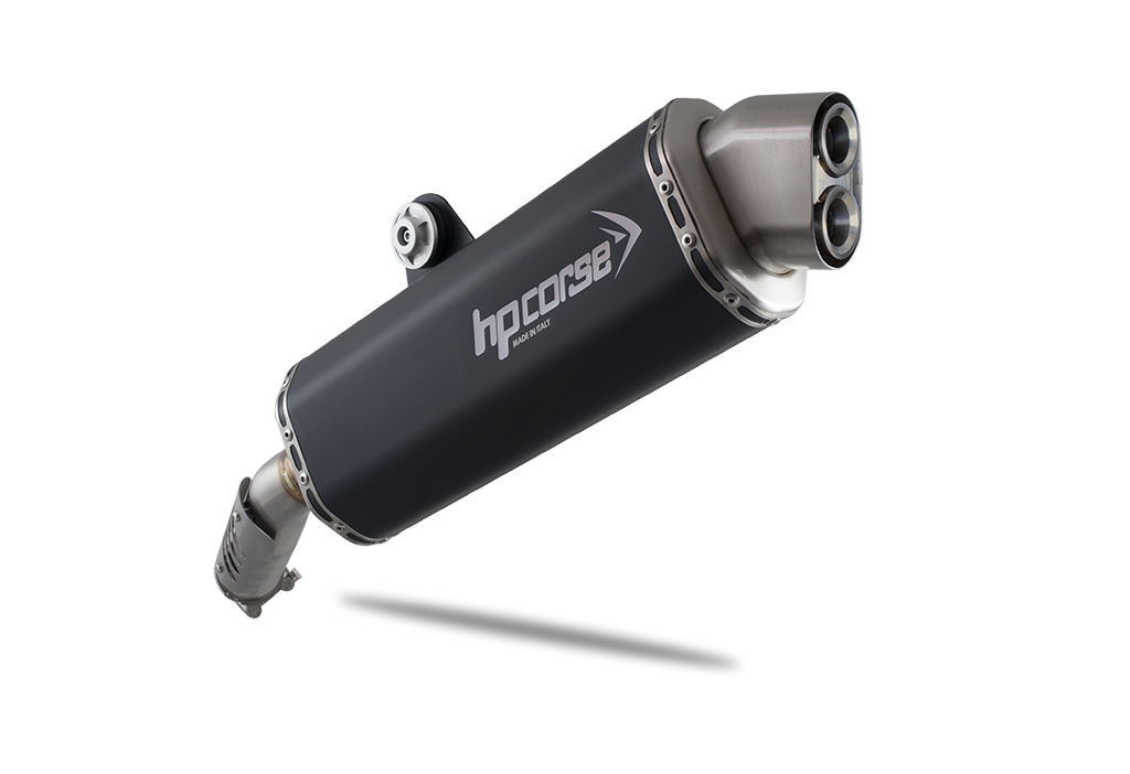 HP Corse Exhaust 4-track R Black BMW R1150GS 1999-2004
