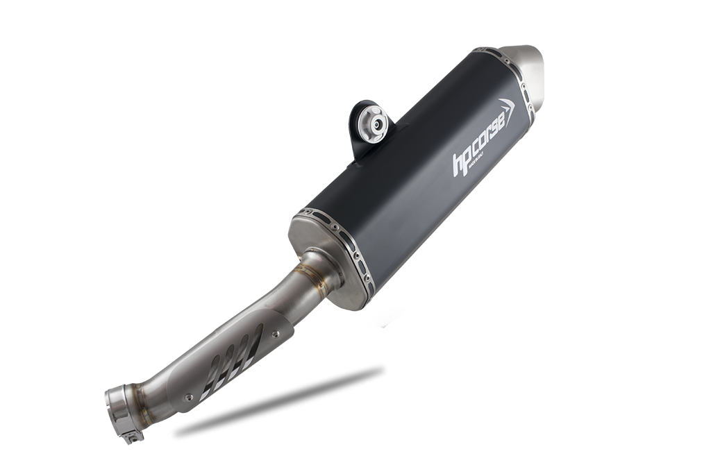 HP Corse Exhaust 4-track R Black BMW R1150GS 1999-2004