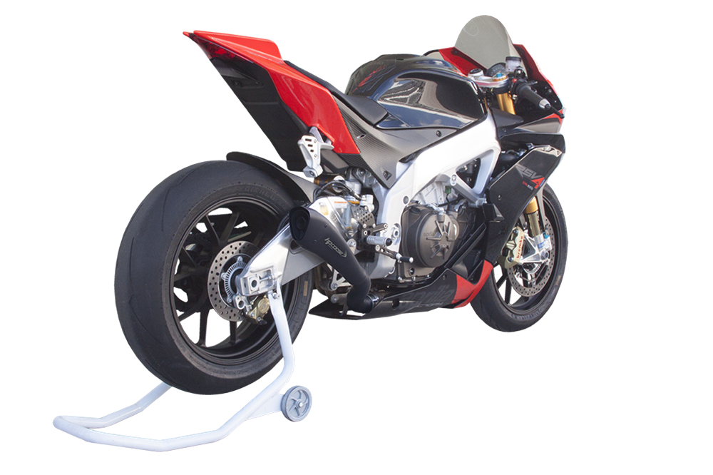 HP Corse Exhaust Evoxtreme 310mm Black Aprilia RSV4 2009-2014