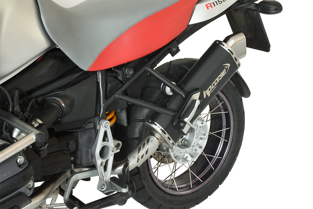 HP Corse Exhaust 4-track R Black BMW R1150GS 1999-2004