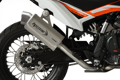 HP Corse Exhaust 4-track R Short Titanium-Racing Version KTM 790 Adventure 2019-2024