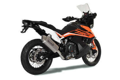HP Corse Exhaust 4-track R Short Satin-Racing Version KTM 790 Adventure 2019-2024