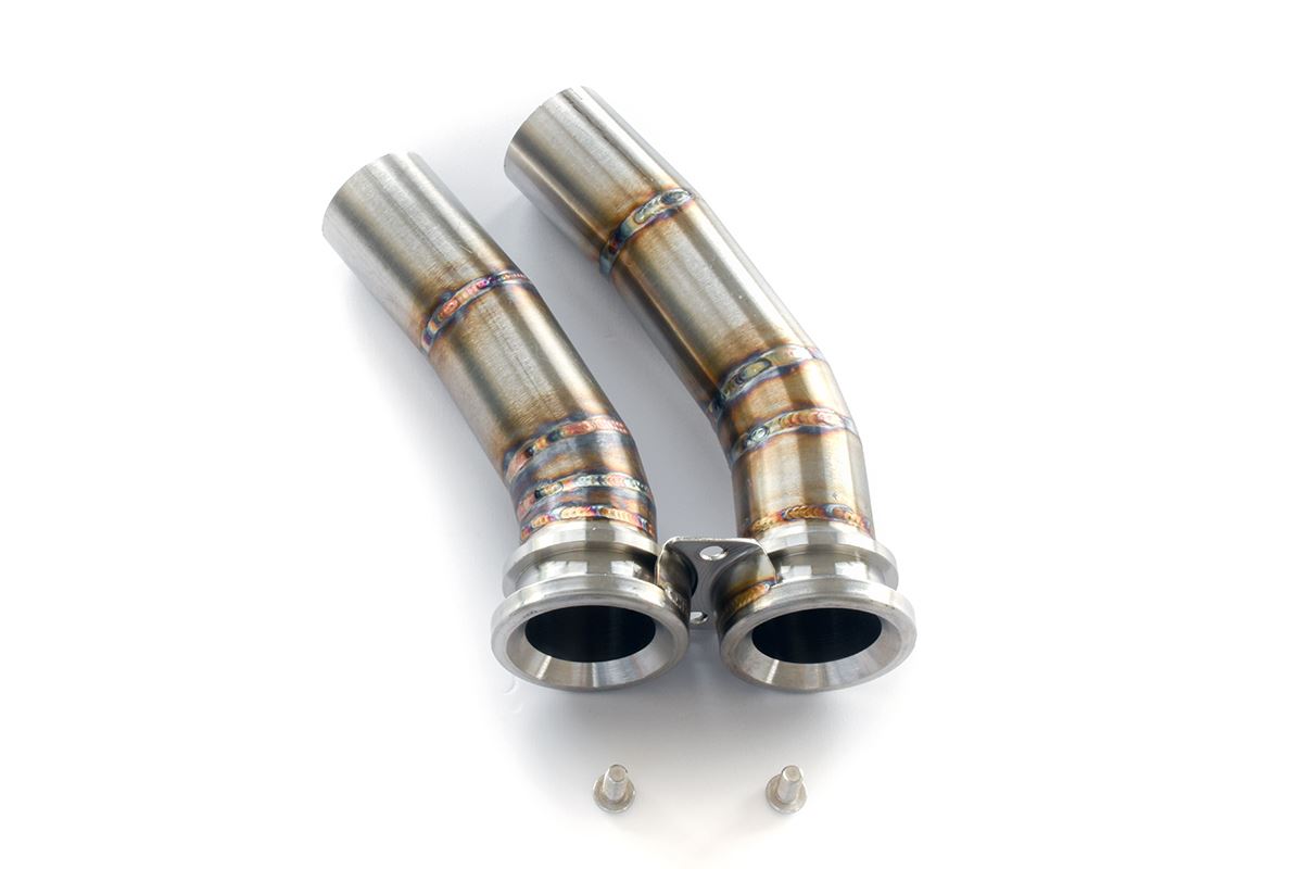 HP Corse Exhaust 4-track R Short Satin-Racing Version KTM 790 Adventure 2019-2024
