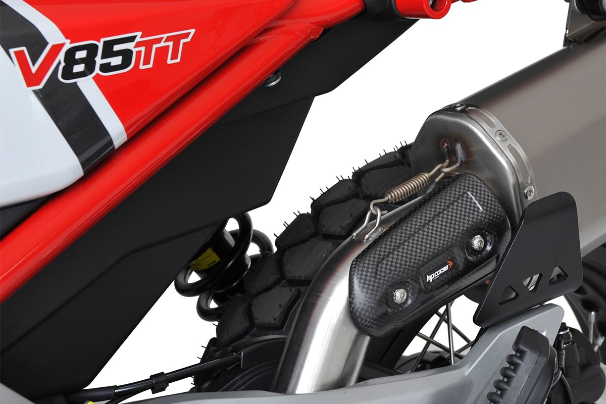 HP Corse Expace SPS Carbon Satin Moto Guzzi V85 TT 2019+