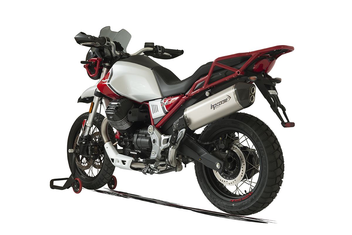 HP Corse Expace SPS Carbon Satin Moto Guzzi V85 TT 2019+