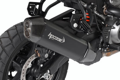HP Corse Exhaust SPS Carbon Black Titanium Harley Davidson Pan America 1250 2021-2024