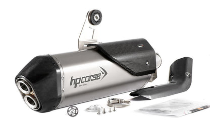 HP Corse Auspuff SPS Carbon Titanium Honda CRF 1100 Afrika Twin Plus 2016-2020
