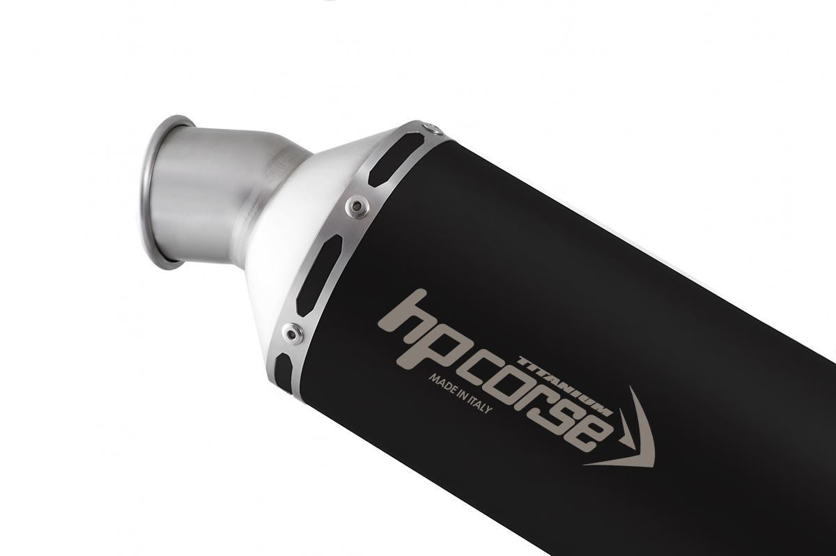 HP Corse Exhaust SP-1 Black Titanium Aprilia Tuareg 660 2022-2025