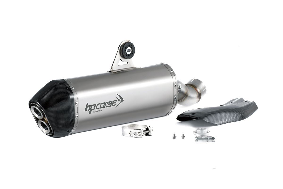 HP Corse Exhaust SPS Carbon Titanium BMW R 1250 GS 2019-2023