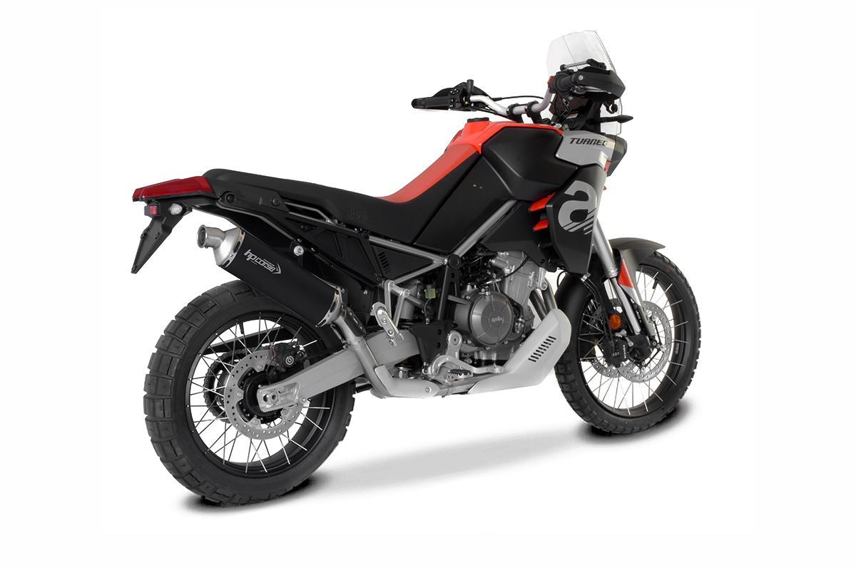HP Corse Exhaust SP-1 Black Titanium Aprilia Tuareg 660 2022-2025