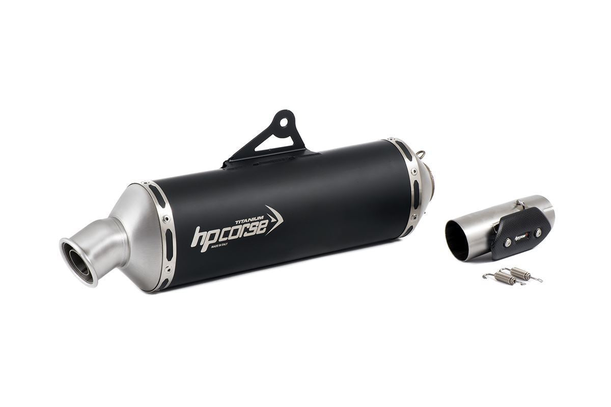 HP Corse Exhaust SP-1 Black Titanium Aprilia Tuareg 660 2022-2025