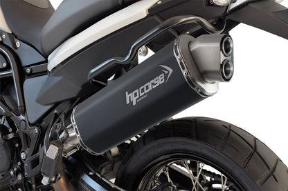 HP Corse Exhaust 4-track R Black BMW F 800 GS 2008-2017