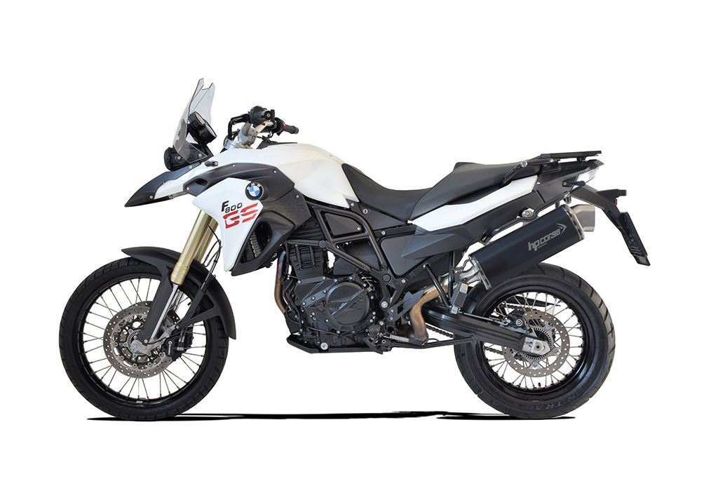 HP Corse Exhaust 4-track R Black BMW F 800 GS 2008-2017
