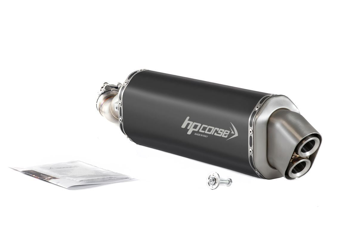 HP Corse Exhaust 4-track R Black BMW F 800 GS 2008-2017