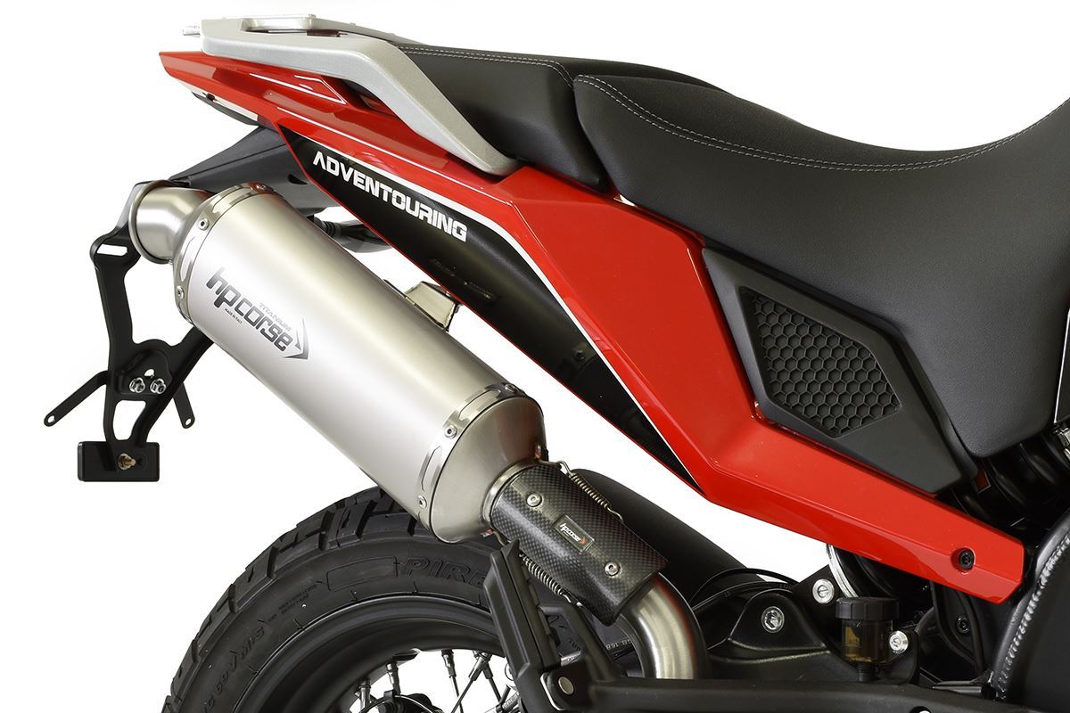 HP Corse Exhaust SP-1 Short Titanium Moto Morini X-Cape 649 2021-2024