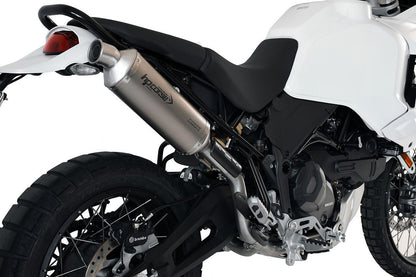 HP Corse Exputom SP-1 Titanio corto (para montaje alto) Ducati Desertx 2022-2024