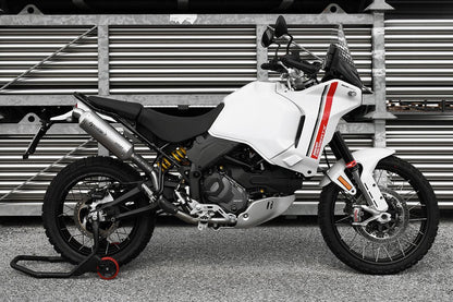 HP Corse Exputom SP-1 Titanio corto (para montaje alto) Ducati Desertx 2022-2024
