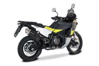 HP Corse Exhaust 4-track R Short Black Husqvarna Norden 901 2022-2024
