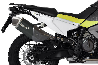 HP Corse Exhaust 4-track R Short Black Husqvarna Norden 901 2022-2024