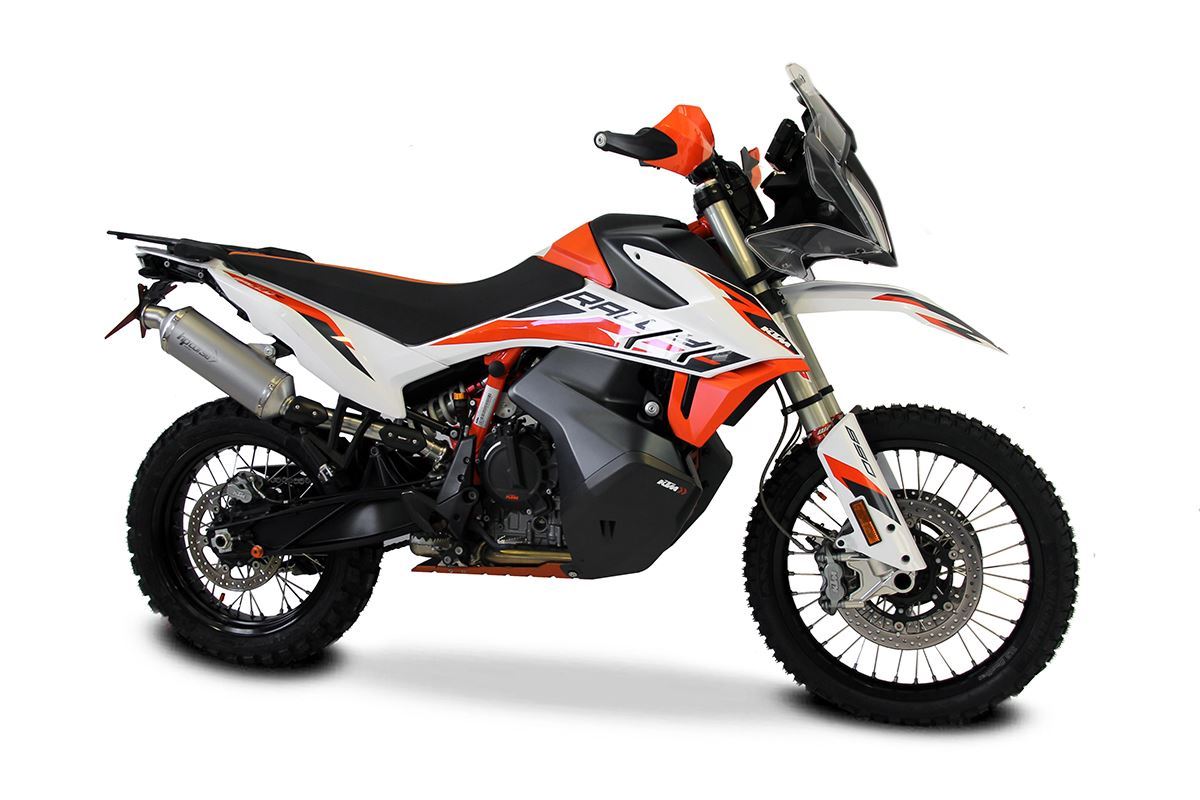HP Corse Exhaust SP-1 Short KTM 890 Adventure 2021-2024