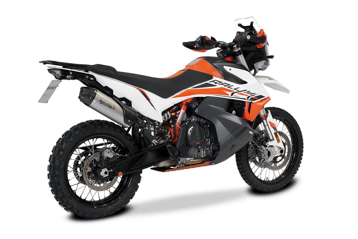 HP Corse Exhaust SP-1 Carbon Short KTM 890 Adventure 2021-2024