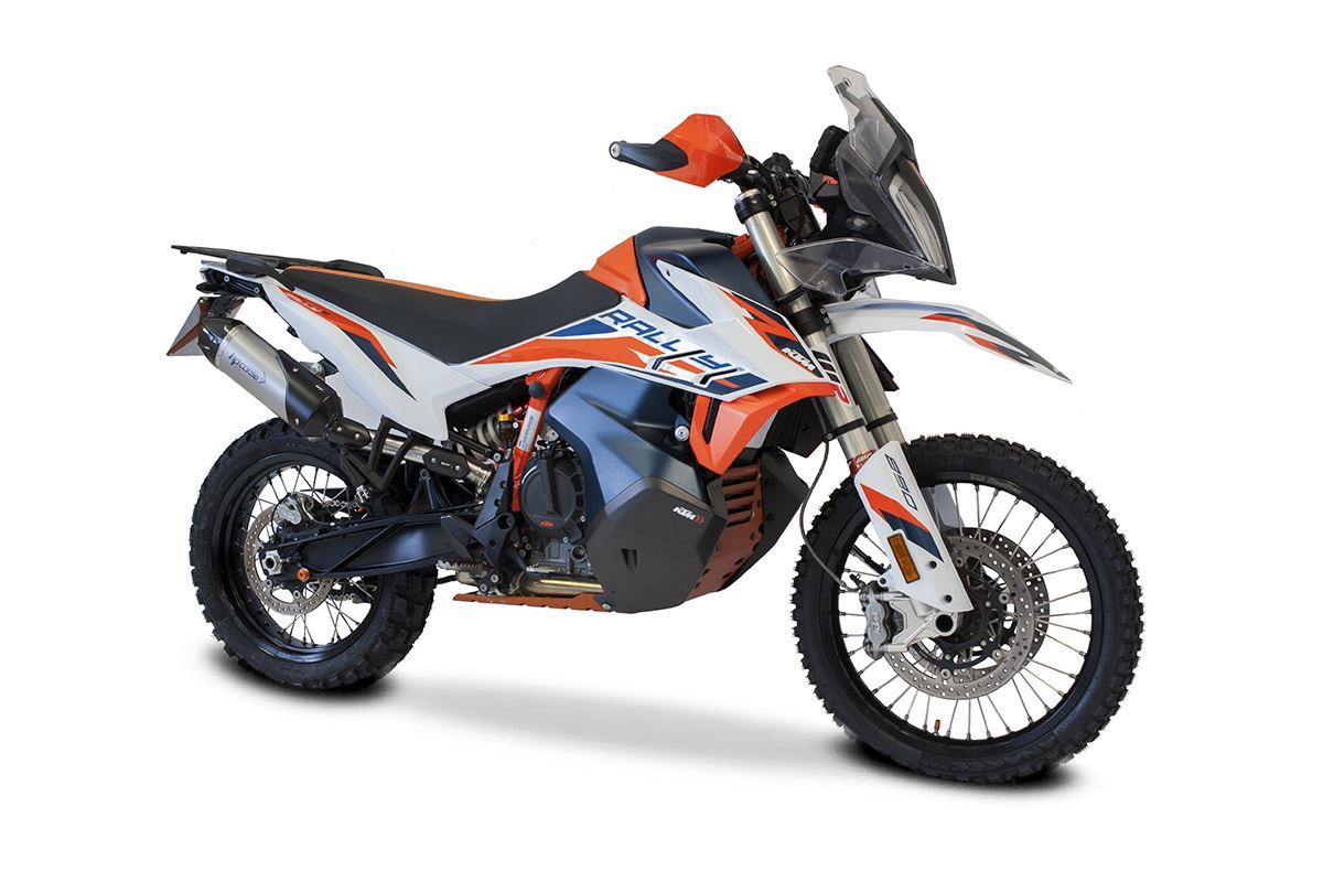 HP Corse Exhaust SP-1 Carbon Short KTM 890 Adventure 2021-2024