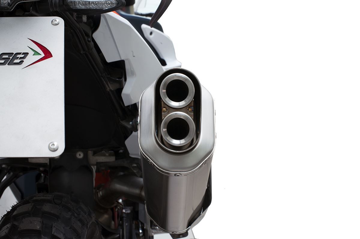 HP Corse Exhaust 4-track R Short Titanium KTM 890 Adventure 2021-2024