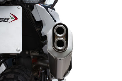 HP Corse Exhaust 4-track R Short Titanium KTM 890 Adventure 2021-2024