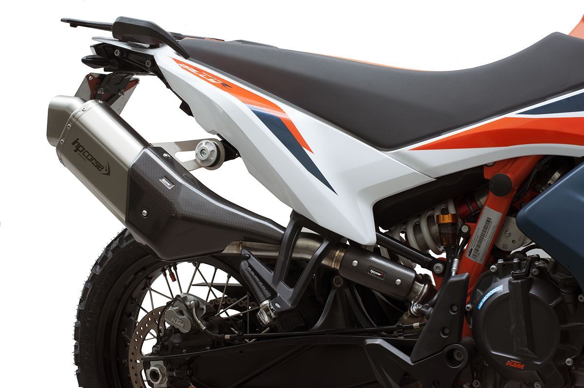 HP Corse Exhaust 4-track R Short Titanium KTM 890 Adventure 2021-2024