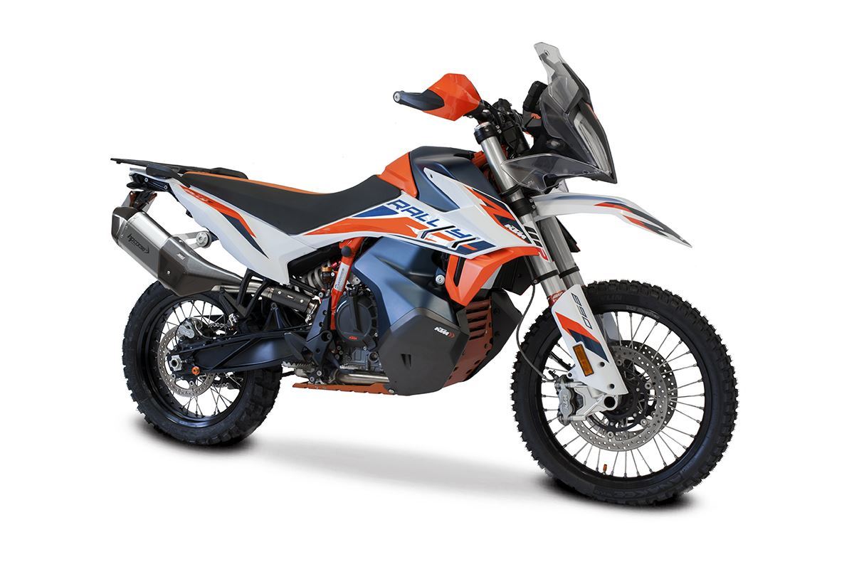 HP Corse Expace SPS Carbon Short Titanium KTM 890 Adventure 2021-2024