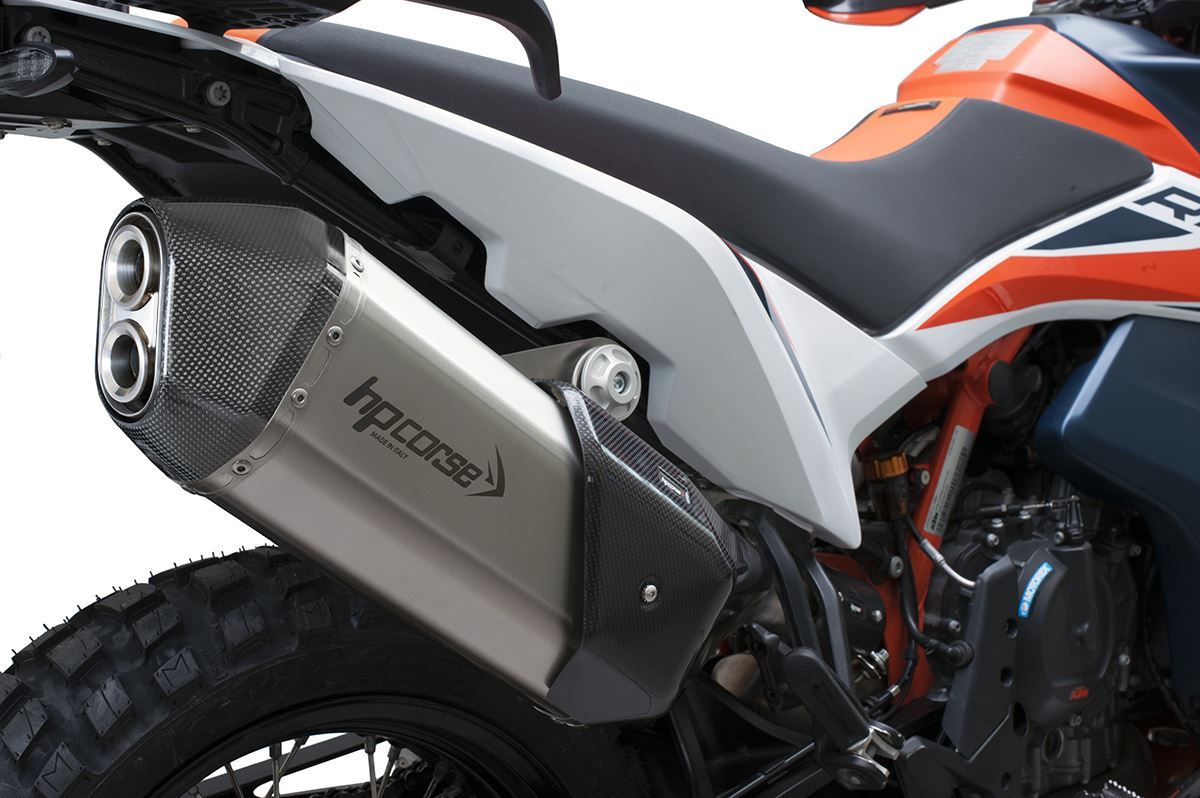 HP Corse Expace SPS Carbon Short Titanium KTM 890 Adventure 2021-2024