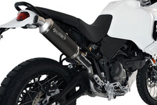 HP Corse Exhaust SP-1 Short Titanium Black (for High Montage) Ducati Desertx 2022-2024