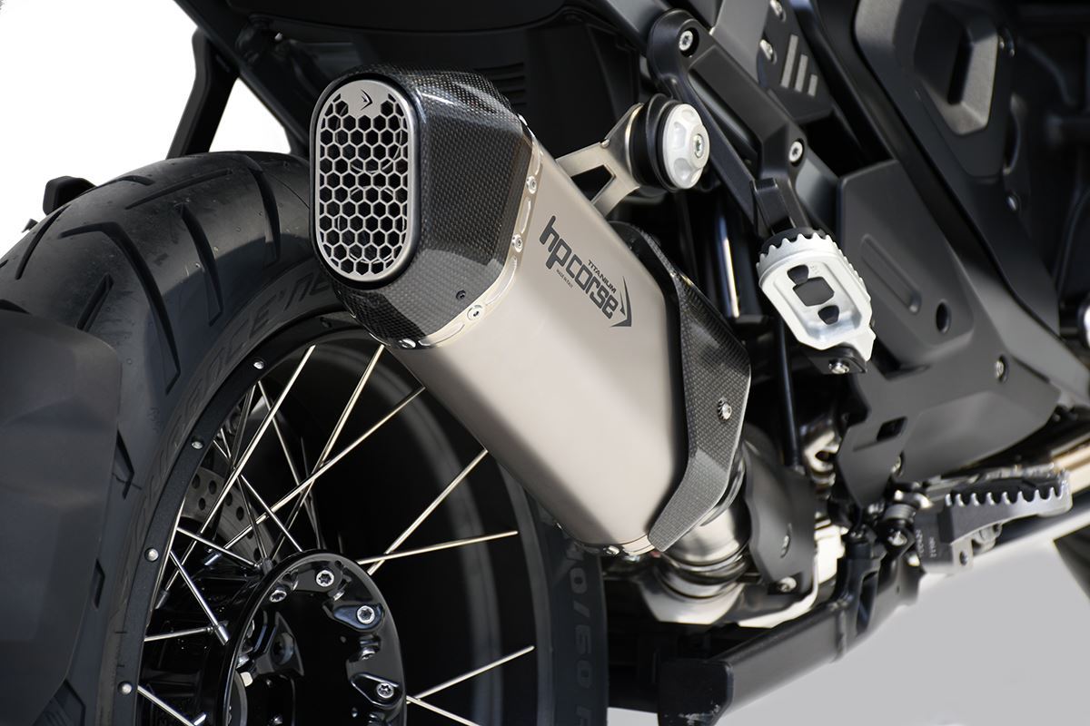 HP Corse SPS Rally 270 Titanium Uitlaat – BMW R 1300 GS (2025+)