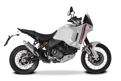 HP Corse Echout Sp-1 Titanio corto (para montaje bajo) Ducati Desertx 2022-2024