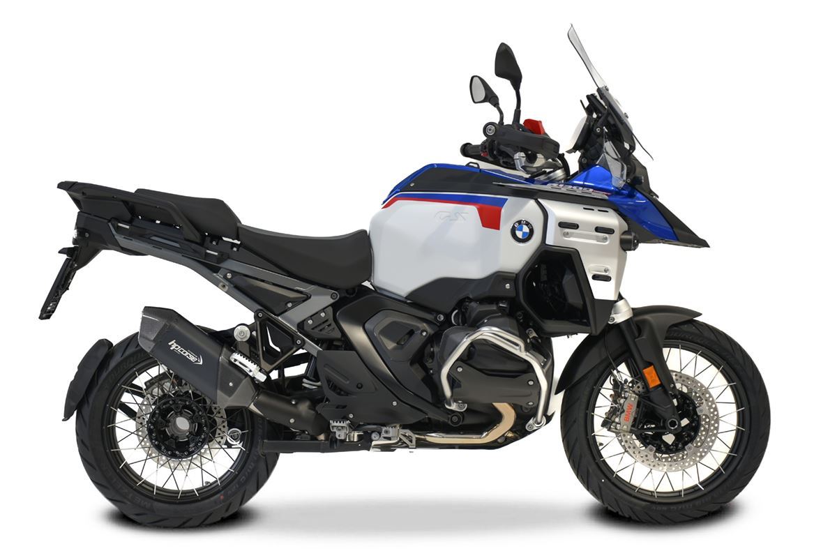 HP Corse SPS Rally 270 Black Titanium Uitlaat – BMW R 1300 GS (2025+)