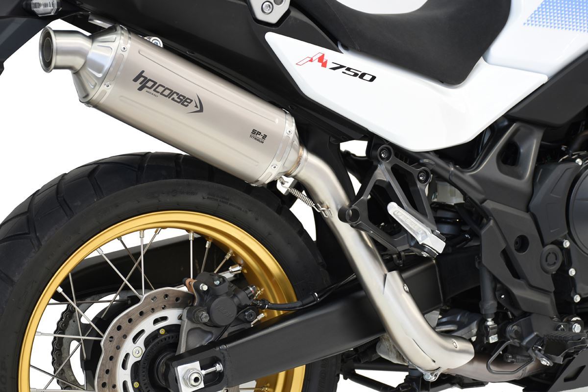 HP Corse SP-2 Short Titanium (Hoge bevestiging) Honda XL750 Transalp (2025+)