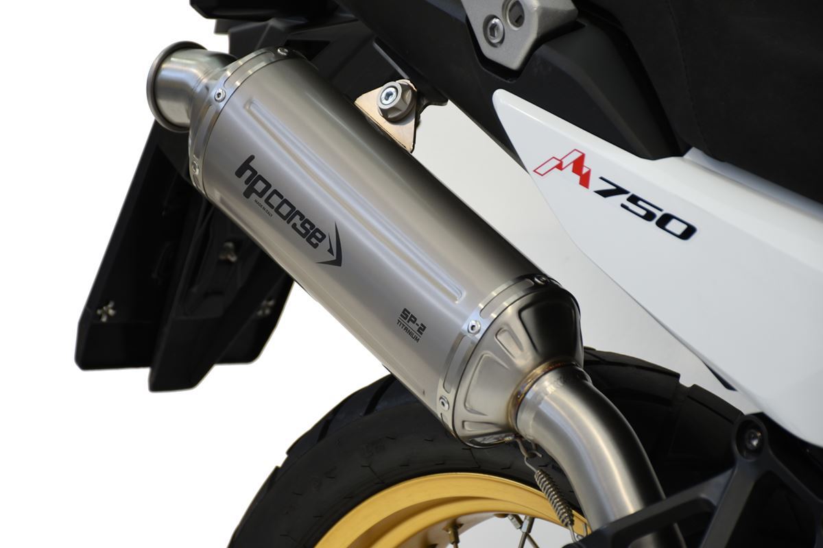 HP Corse SP-2 Short Titanium (Hoge bevestiging) Honda XL750 Transalp (2025+)